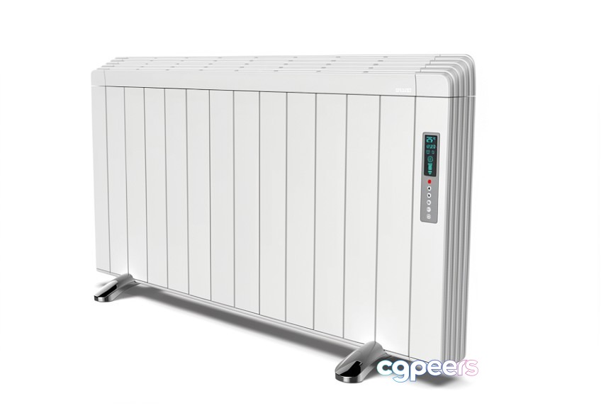 Electric Space Heater 3D Model - 17537 - VRAY Render Electric Space Heater 3D Model - 17537 - VRAY Render