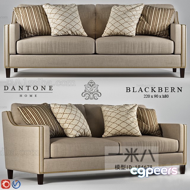 Modern Living Room 3D Model - 5763 - VRAY Render