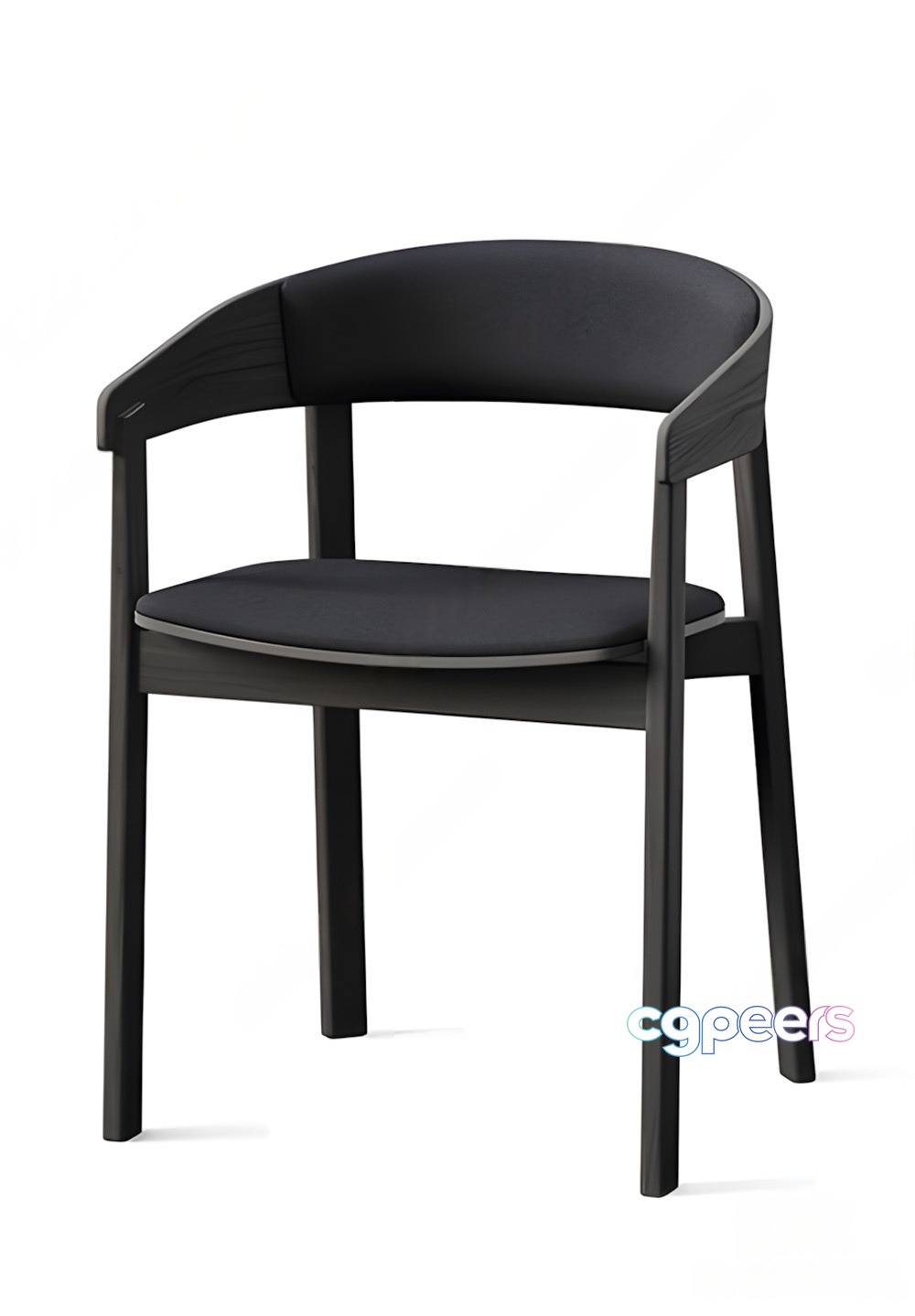 Modern Black Chair 3D Model - 13270 - VRAY Render Modern Black Chair 3D Model - 13270 - VRAY Render