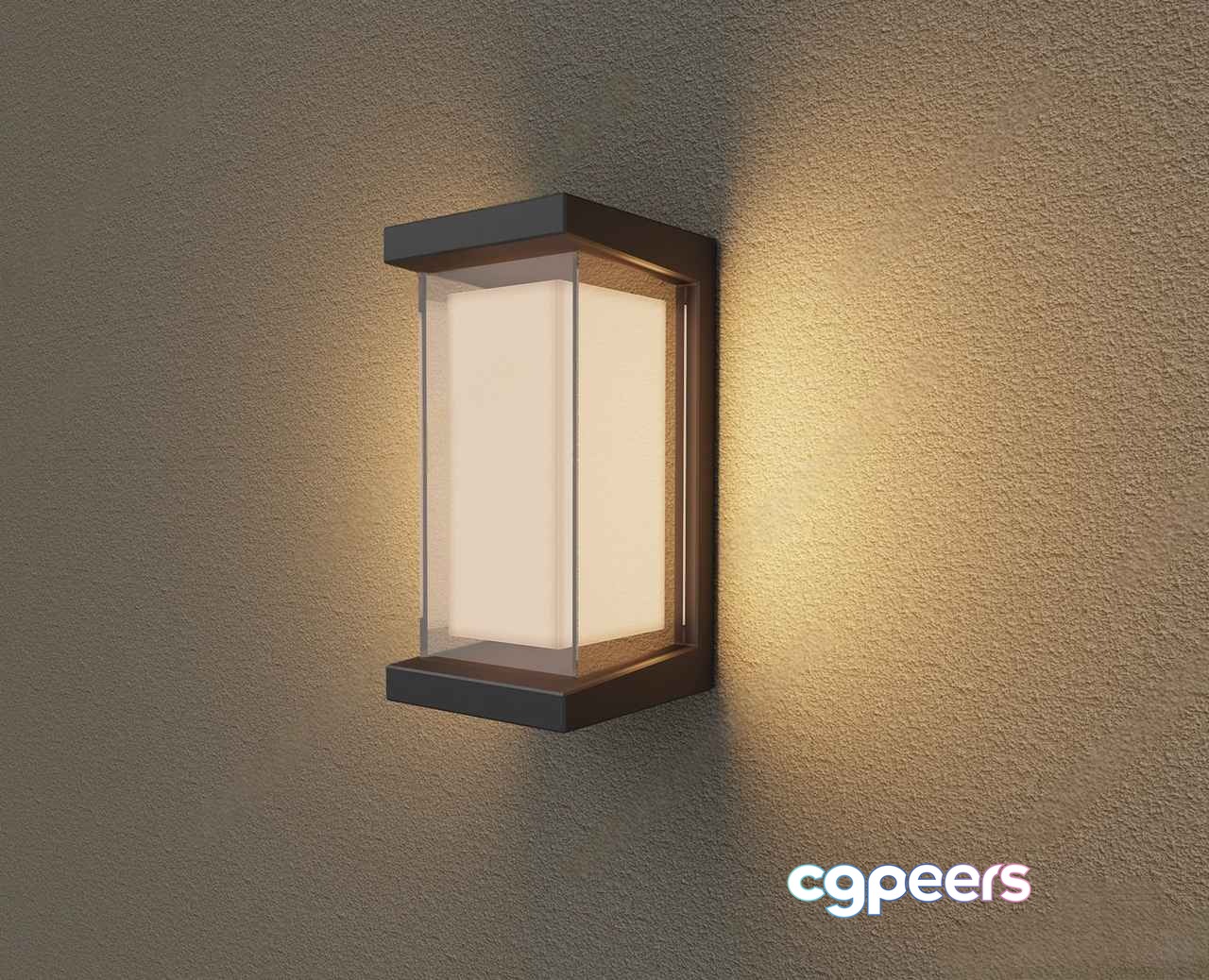Modern Outdoor Light Fixture 3D Model - 18969 - VRAY Render Modern Outdoor Light Fixture 3D Model - 18969 - VRAY Render
