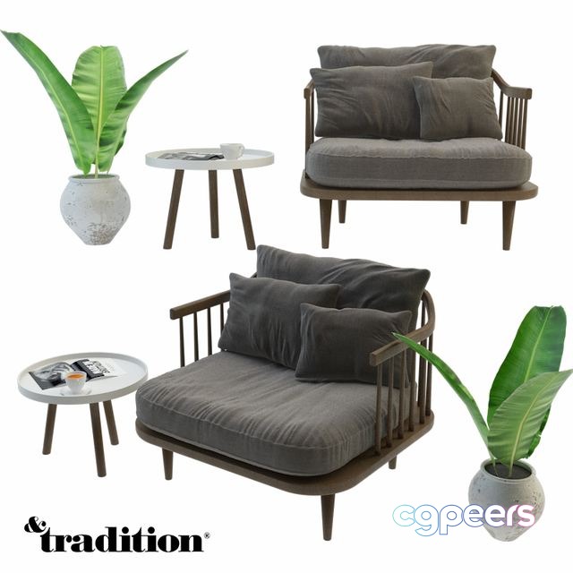 3ds Max Free - Fly Chair Set 3ds Max Free - Fly Chair Set
