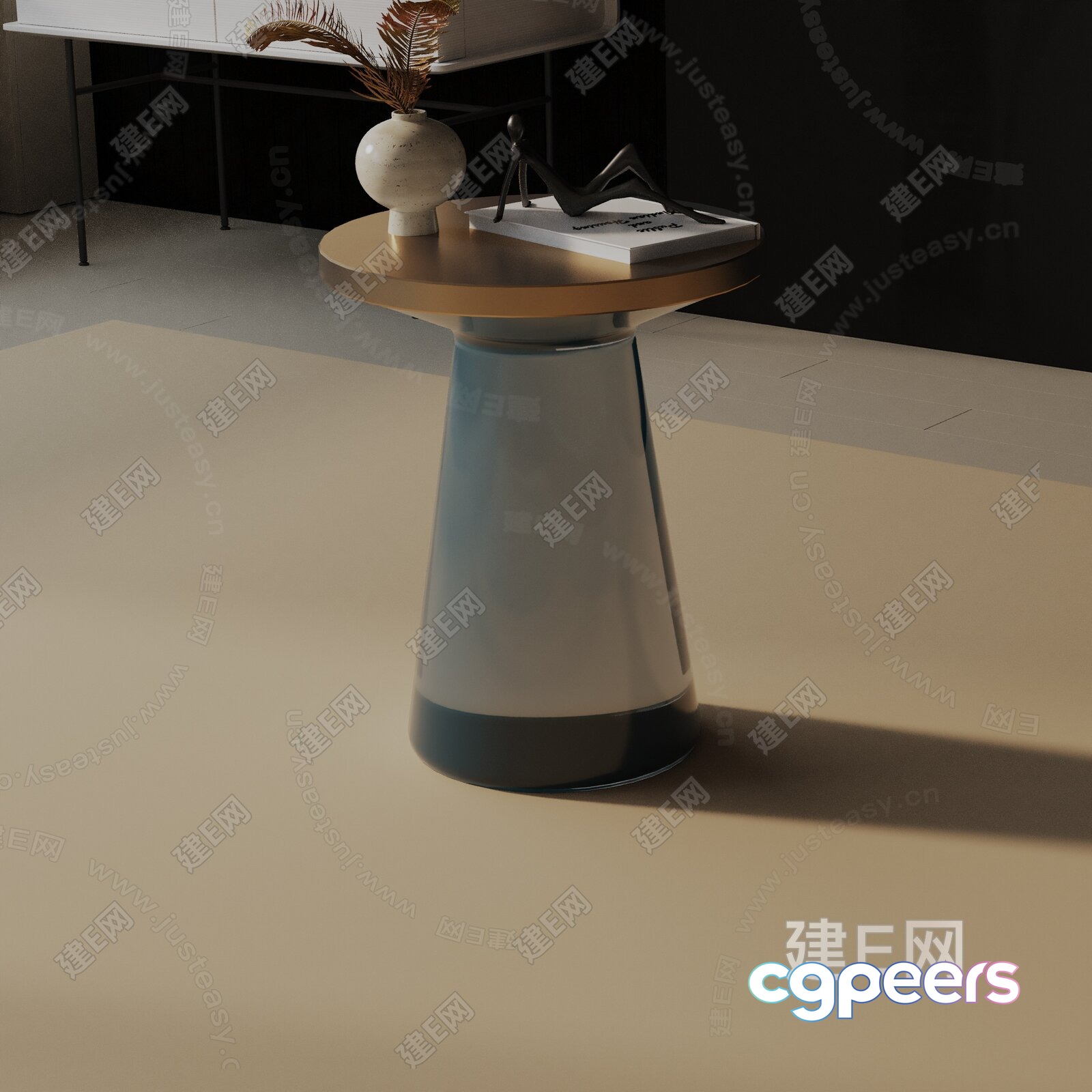 Modern Living Room 3D Model - 14691 - VRAY Render Modern Living Room 3D Model - 14691 - VRAY Render