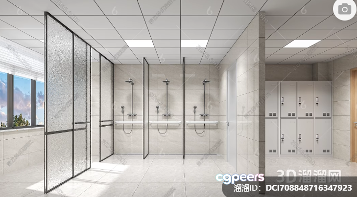Modern Bathroom 3D Model - 7300 - VRAY Render Modern Bathroom 3D Model - 7300 - VRAY Render