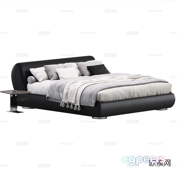 A Large Bed 3D Model - 9599 - CORONA Render