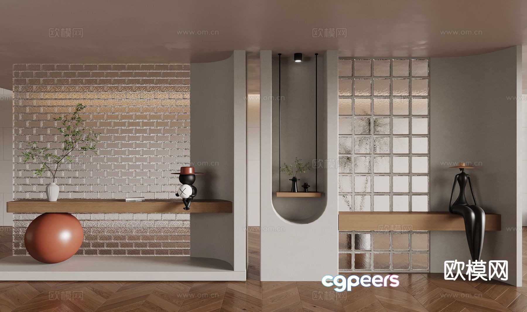 Modern Interior Design 3D Model - 15918 - VRAY Render