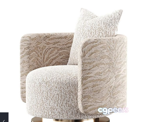 Modern Accent Chair 3D Model - 8914 - CORONA Render Modern Accent Chair 3D Model - 8914 - CORONA Render