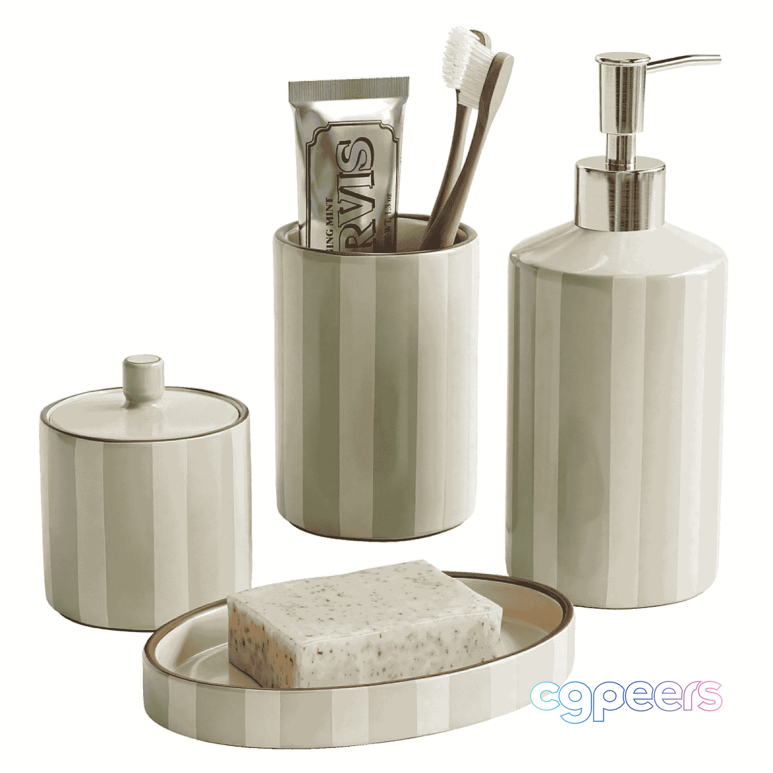 A Bathroom Set 3D Model - 15851 - CORONA Render A Bathroom Set 3D Model - 15851 - CORONA Render