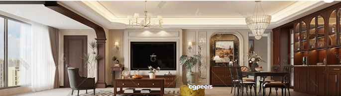 Modern Living Room 3D Model - 9629 - VRAY Render Modern Living Room 3D Model - 9629 - VRAY Render
