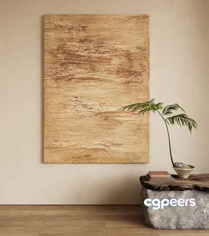 Abstract Art Piece 3D Model - 13960 - VRAY Render