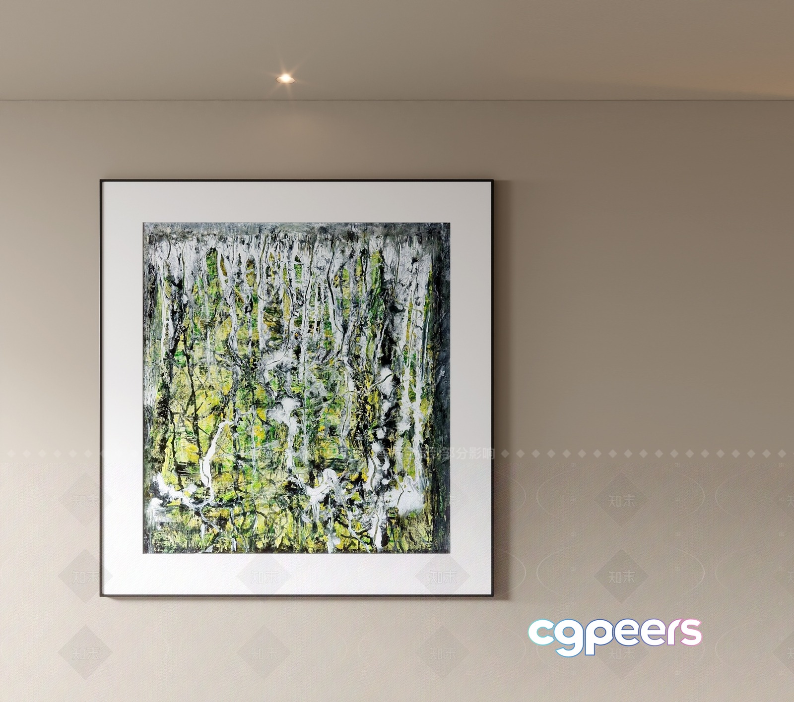 Abstract Artwork 3D Model - 10937 - VRAY Render Abstract Artwork 3D Model - 10937 - VRAY Render