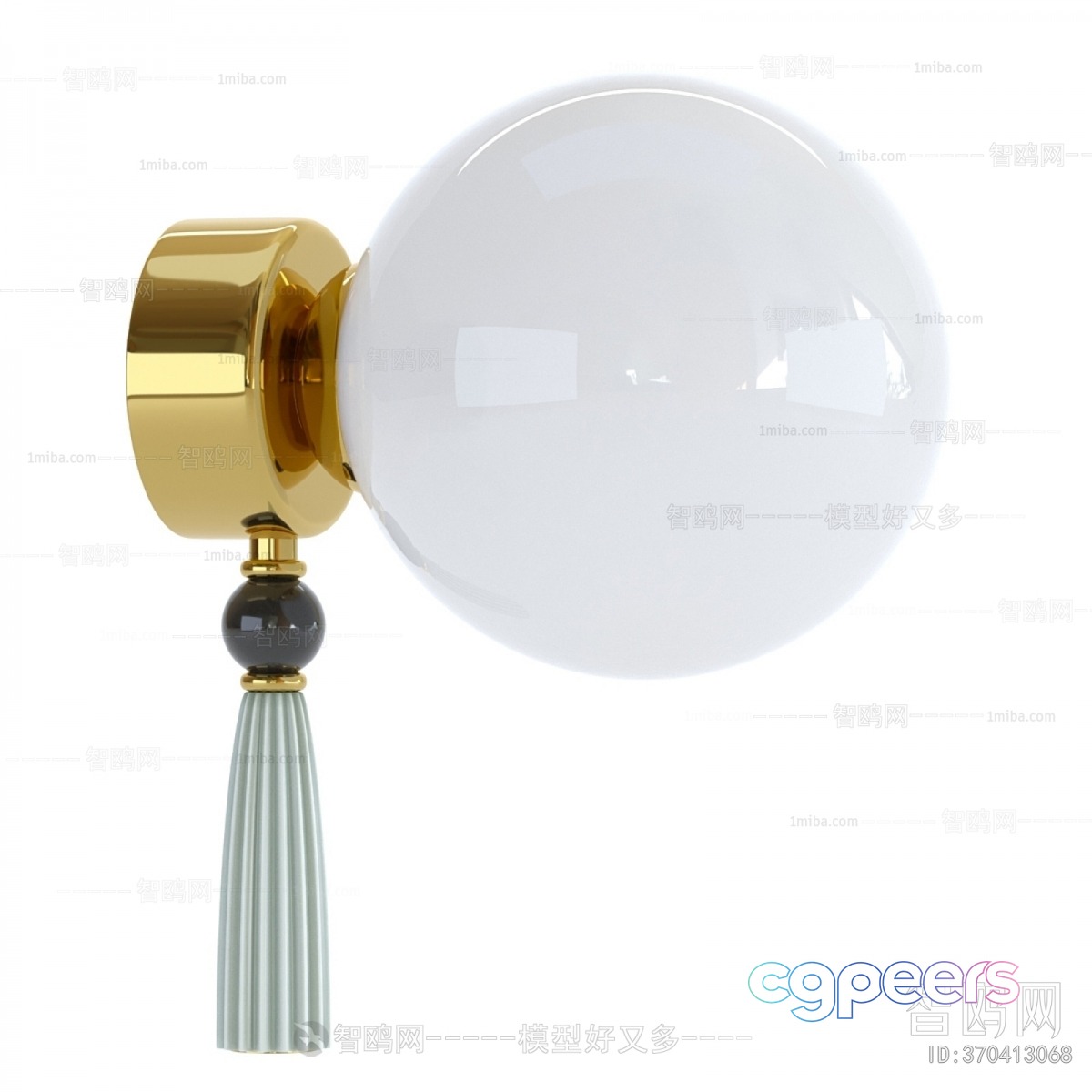 Gold Light Fixture 3D Model - 15163 - VRAY Render Gold Light Fixture 3D Model - 15163 - VRAY Render