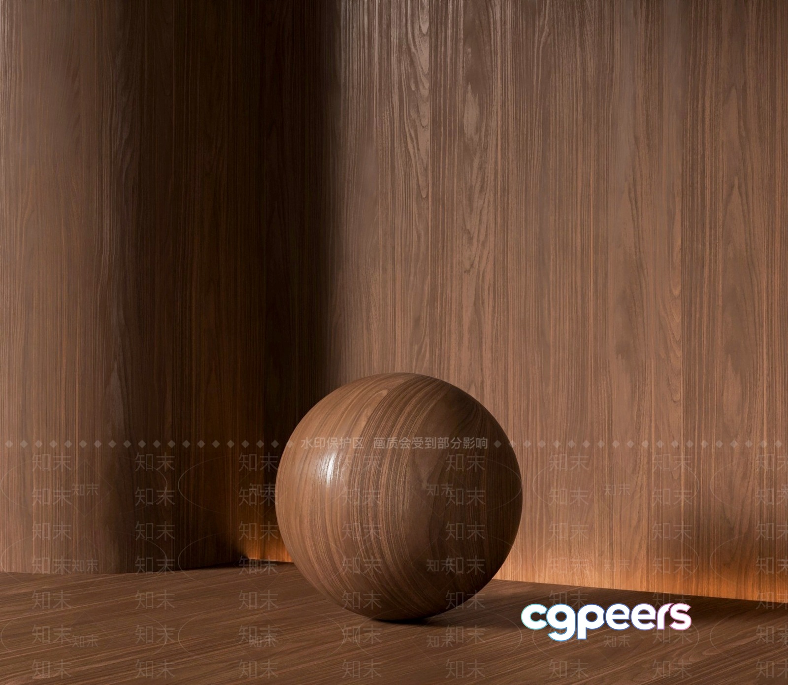 Wooden Sphere 3D Model - 7025 - VRAY Render Wooden Sphere 3D Model - 7025 - VRAY Render