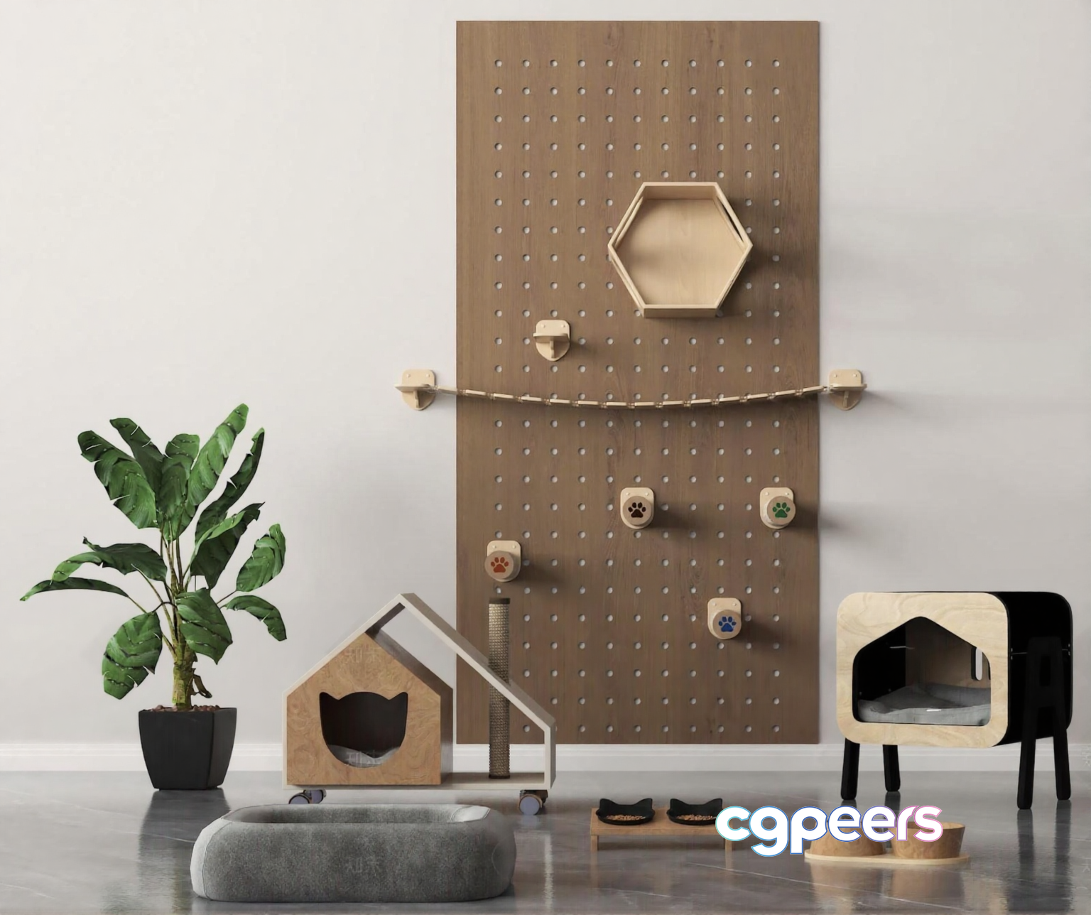 Pet Furniture 3D Model - 10150 - VRAY Render