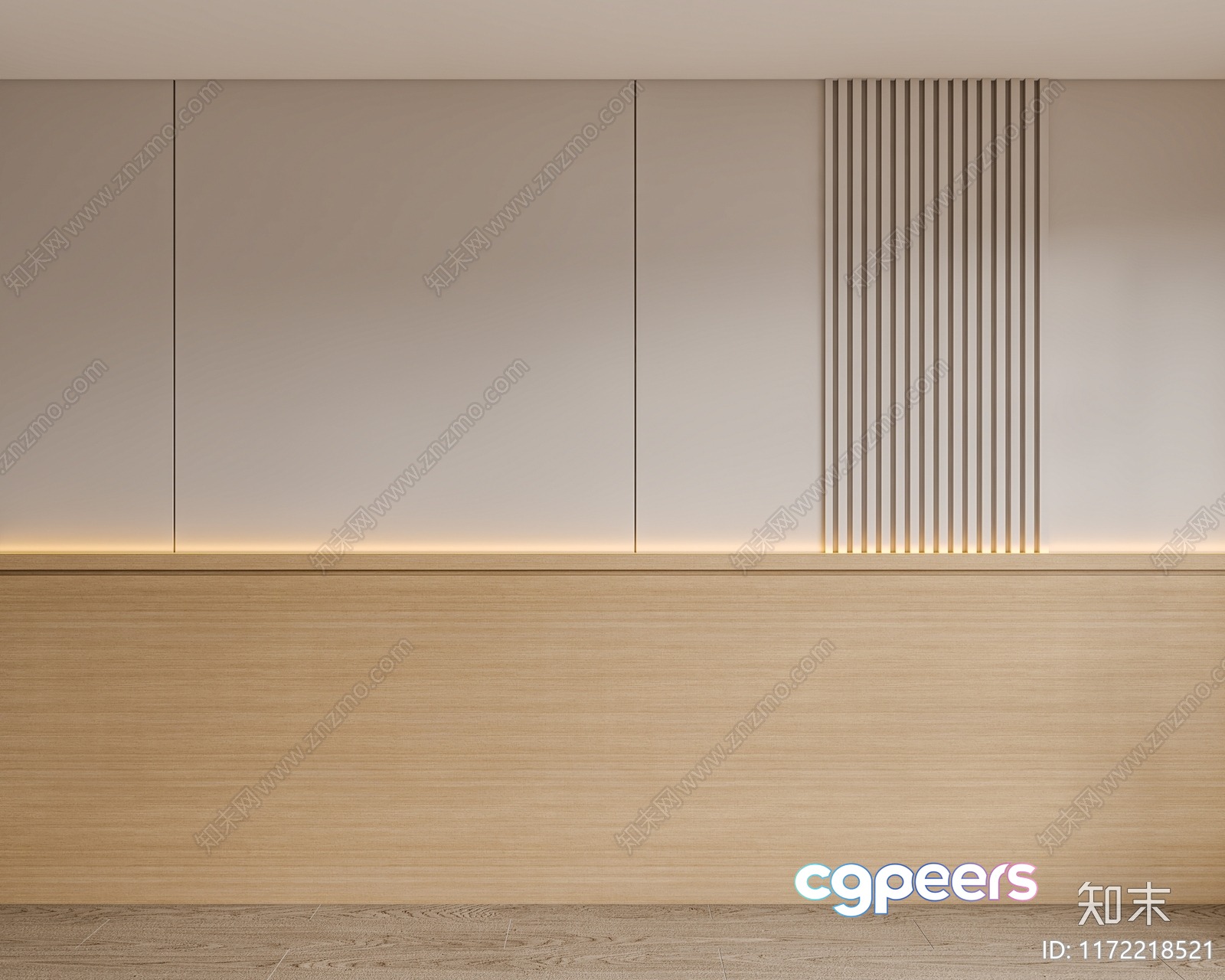 Modern Minimalist Interior 3D Model - 385 - VRAY Render Modern Minimalist Interior 3D Model - 385 - VRAY Render