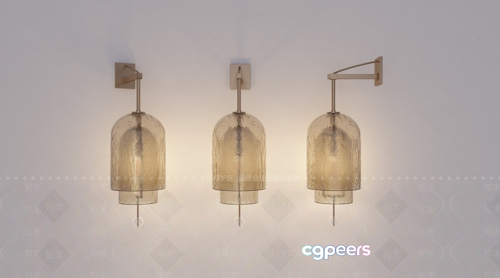 Gold Light Fixture 3D Model - 3472 - VRAY Render Gold Light Fixture 3D Model - 3472 - VRAY Render
