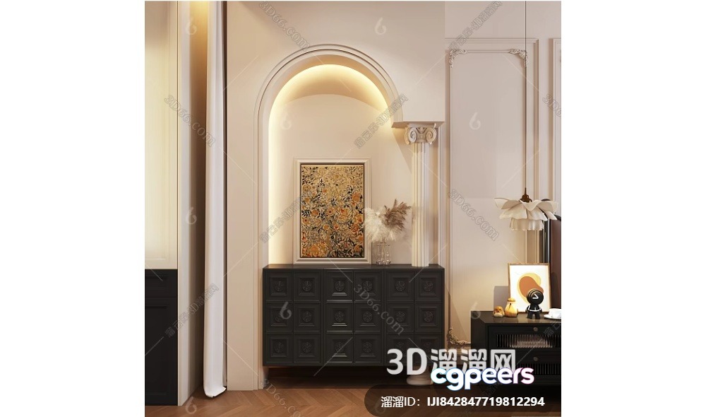 Modern Living Room 3D Model - 8531 - VRAY Render Modern Living Room 3D Model - 8531 - VRAY Render
