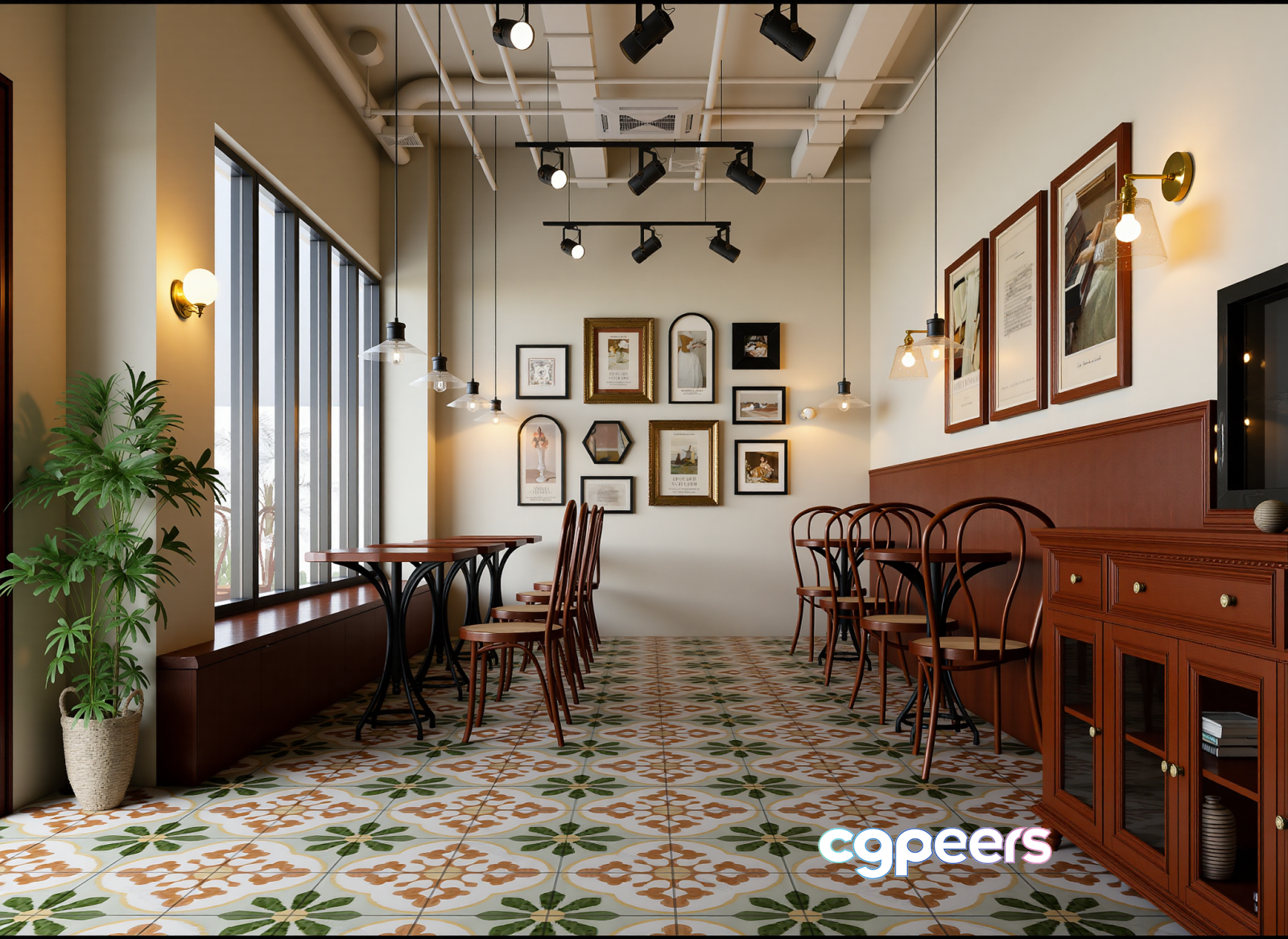 Modern Dining Room 3D Model - 15780 - VRAY Render Modern Dining Room 3D Model - 15780 - VRAY Render