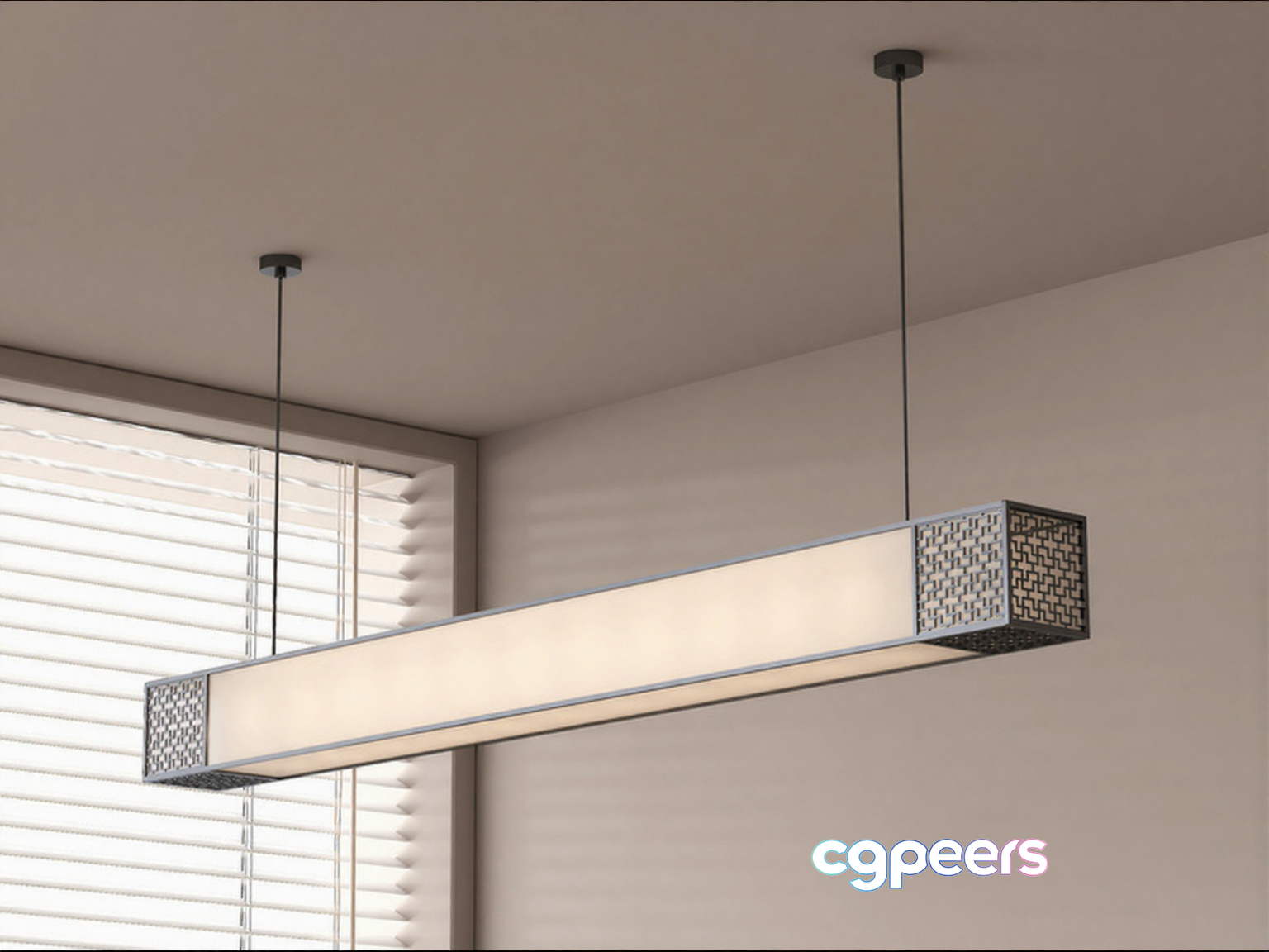 Modern Light Fixture 3D Model - 10969 - VRAY Render Modern Light Fixture 3D Model - 10969 - VRAY Render