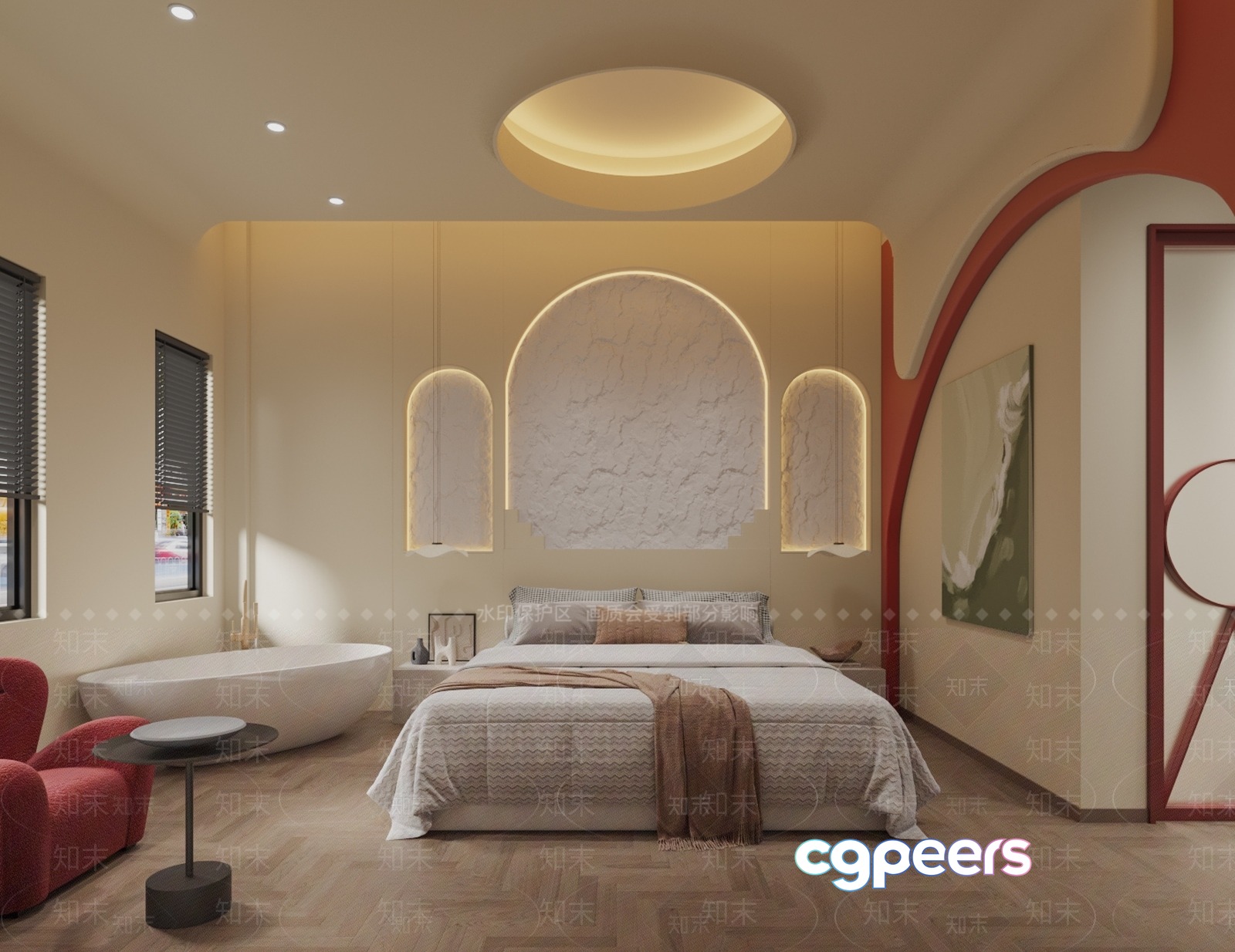 Cozy Bedroom 3D Model - 14450 - VRAY Render Cozy Bedroom 3D Model - 14450 - VRAY Render