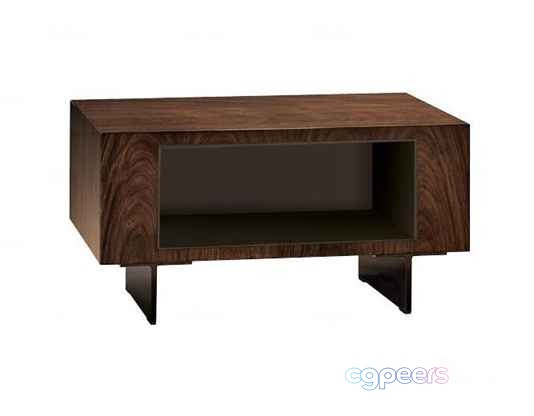 Wooden Storage Bench 3D Model - 8041 - VRAY Render