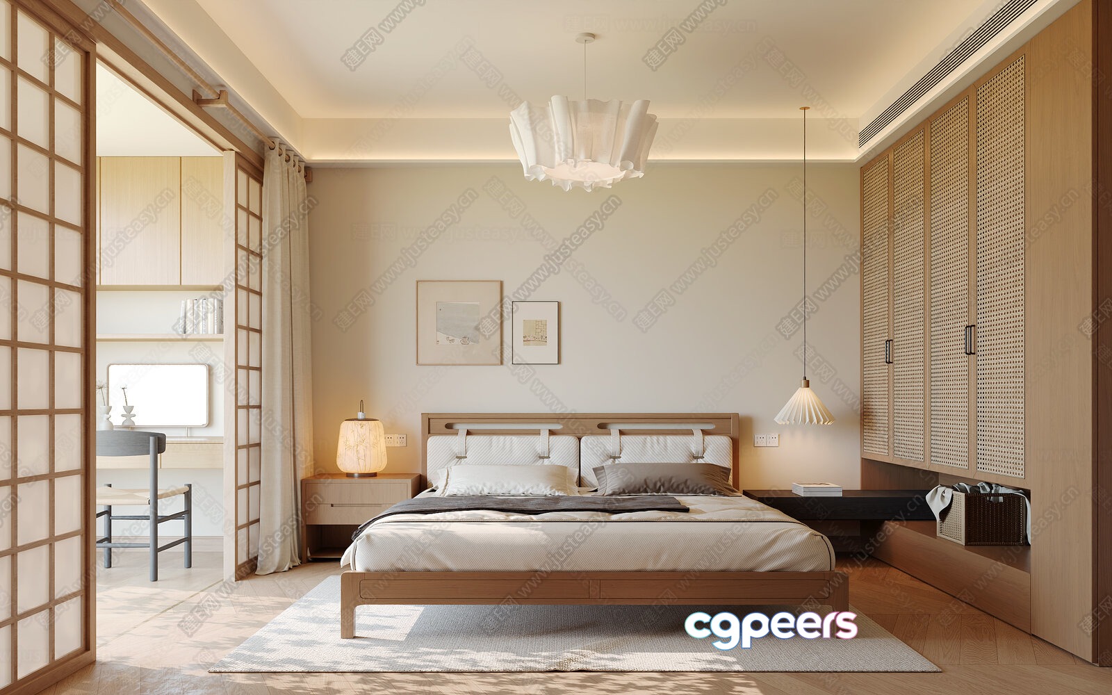 Cozy Bedroom 3D Model - 1913 - VRAY Render Cozy Bedroom 3D Model - 1913 - VRAY Render