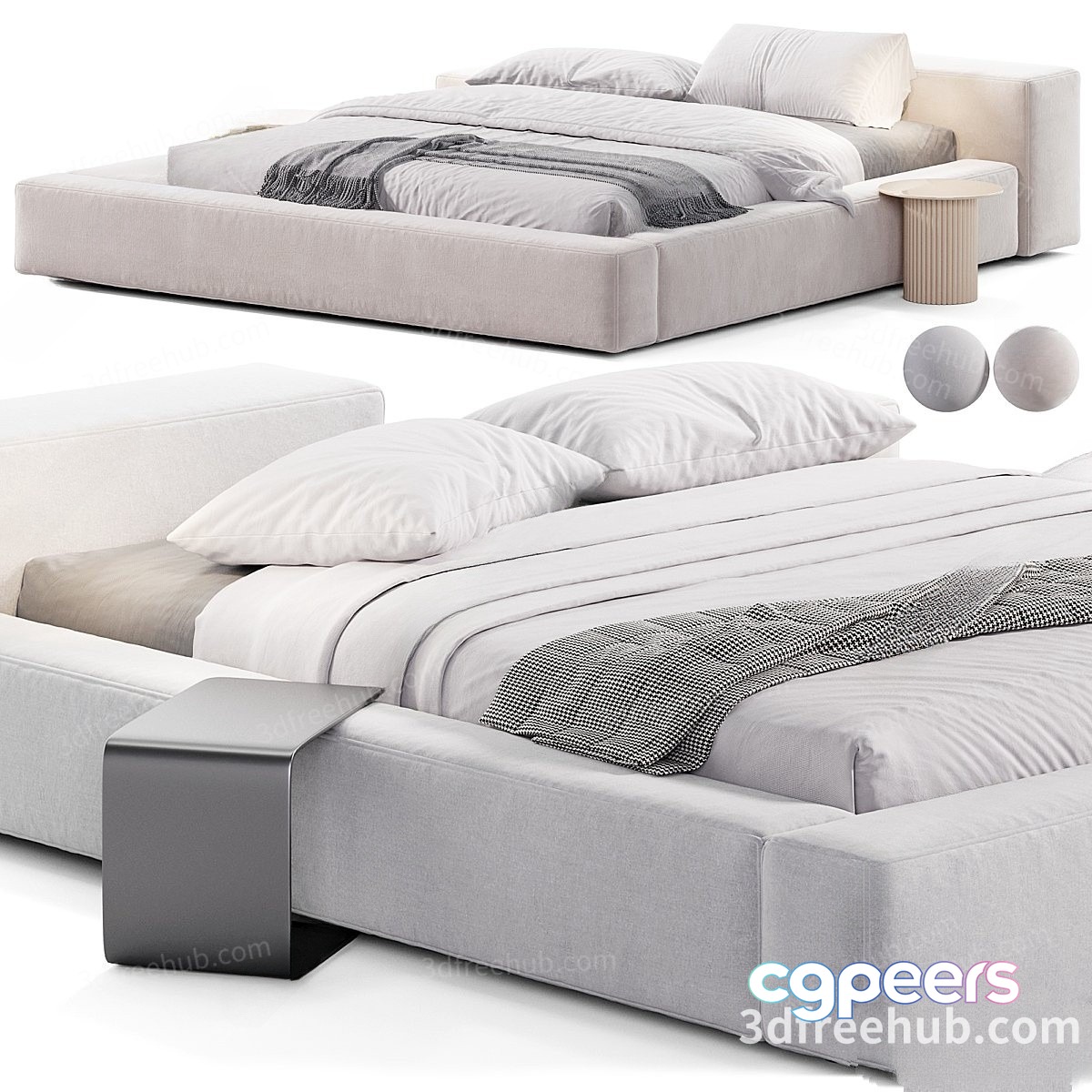 Modern Bedroom Furniture 3D Model - 22581 - VRAY Render Modern Bedroom Furniture 3D Model - 22581 - VRAY Render