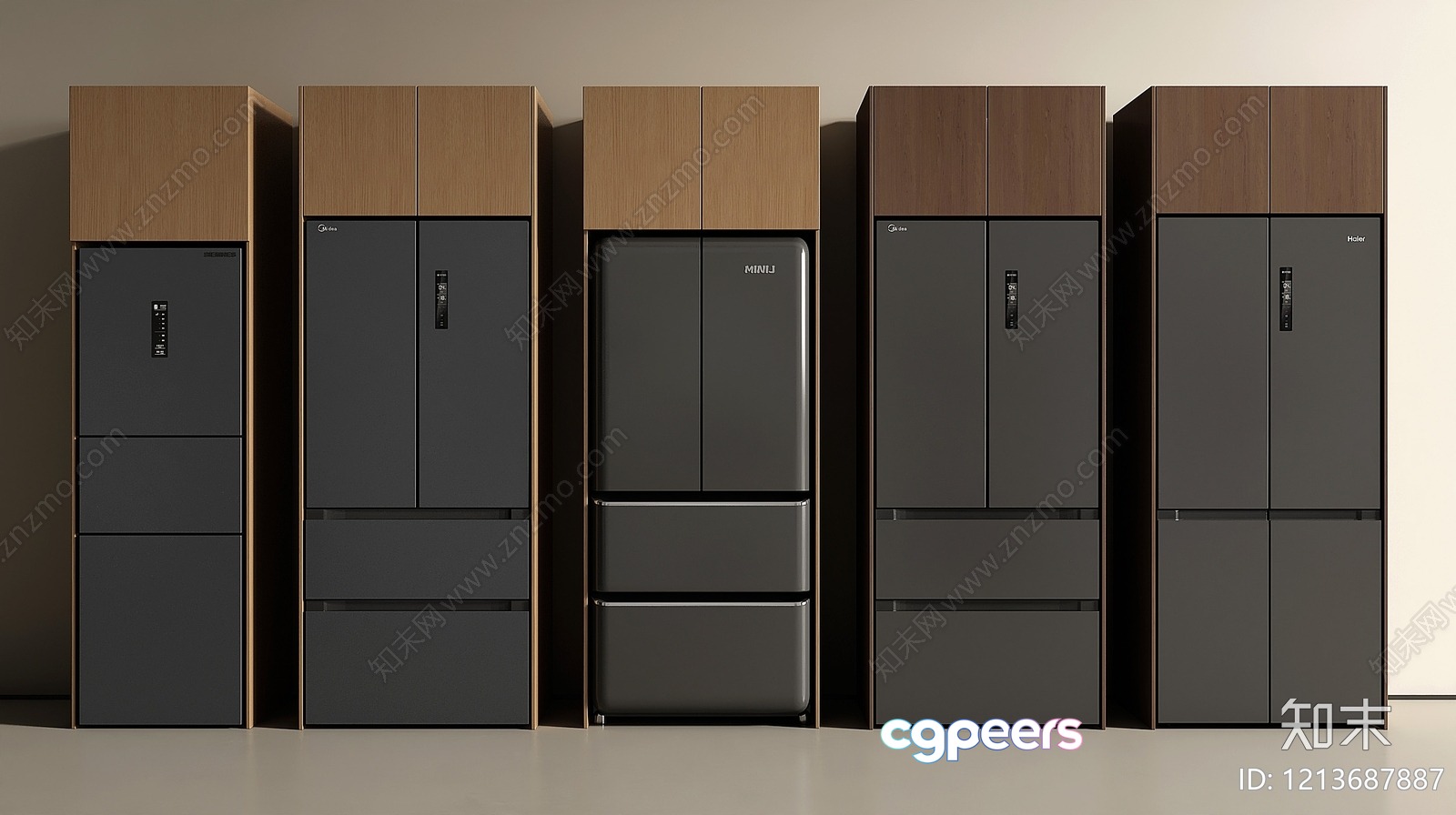 Modern Kitchen Appliances 3D Model - 17568 - VRAY Render Modern Kitchen Appliances 3D Model - 17568 - VRAY Render