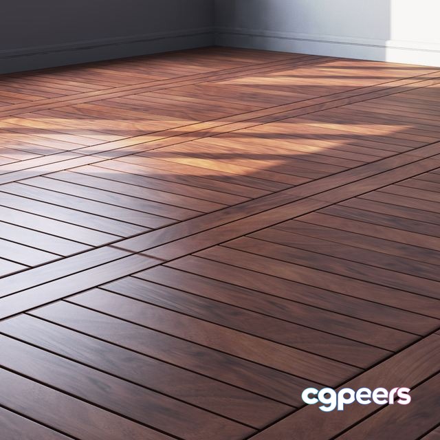 3ds Max Free - Decking Merbau 3ds Max Free - Decking Merbau