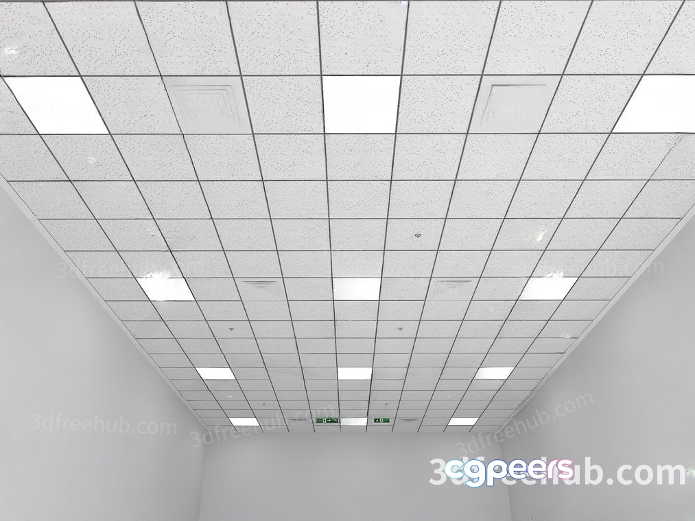 Ceiling Tiles 3D Model - 20879 - VRAY Render Ceiling Tiles 3D Model - 20879 - VRAY Render
