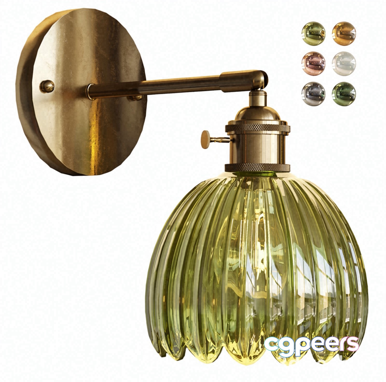 Gold Light Fixture 3D Model - 22157 - VRAY Render Gold Light Fixture 3D Model - 22157 - VRAY Render