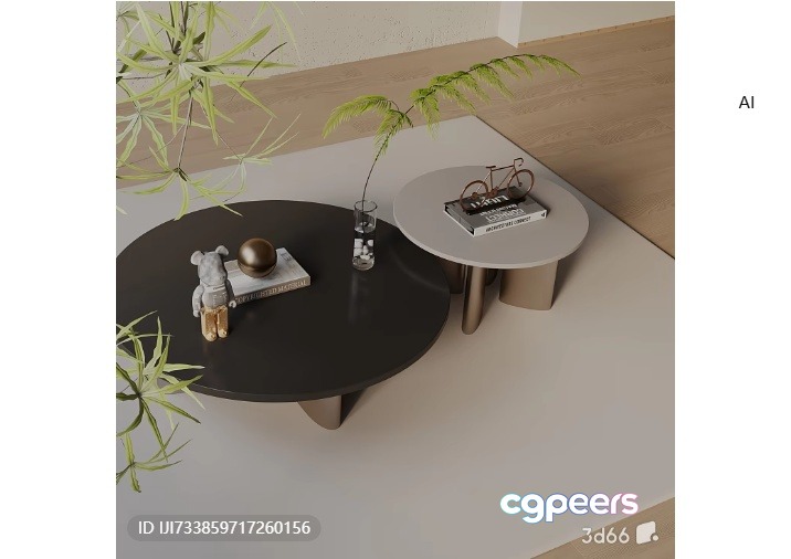 A Coffee Table 3D Model - 14554 - VRAY Render A Coffee Table 3D Model - 14554 - VRAY Render