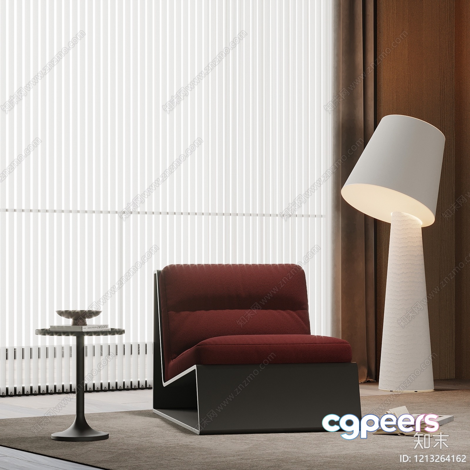 Modern Living Room 3D Model - 19853 - VRAY Render Modern Living Room 3D Model - 19853 - VRAY Render