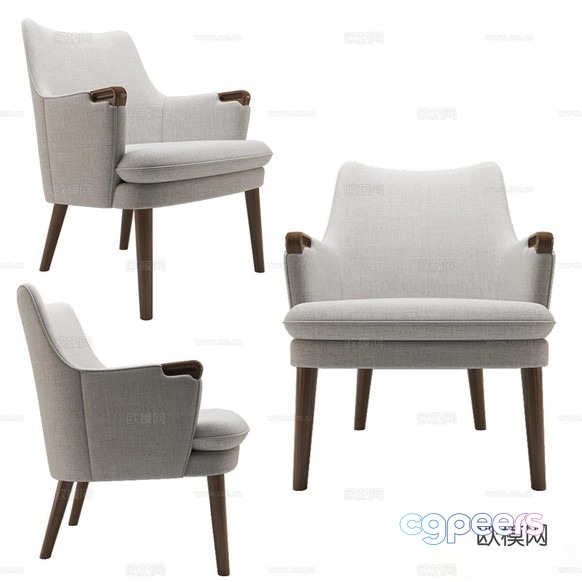 Cozy Armchair 3D Model - 14526 - CORONA Render