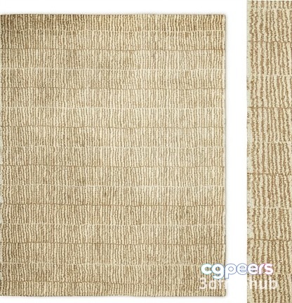 A Beige Rug 3D Model - 20907 - VRAY Render A Beige Rug 3D Model - 20907 - VRAY Render