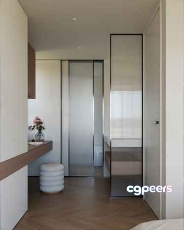 Modern White Room 3D Model - 13181 - CORONA Render
