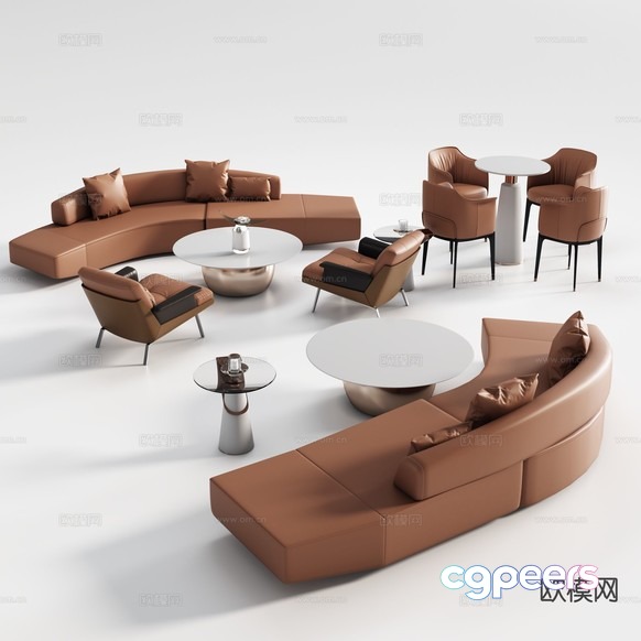 Modern Living Room 3D Model - 17954 - VRAY Render Modern Living Room 3D Model - 17954 - VRAY Render