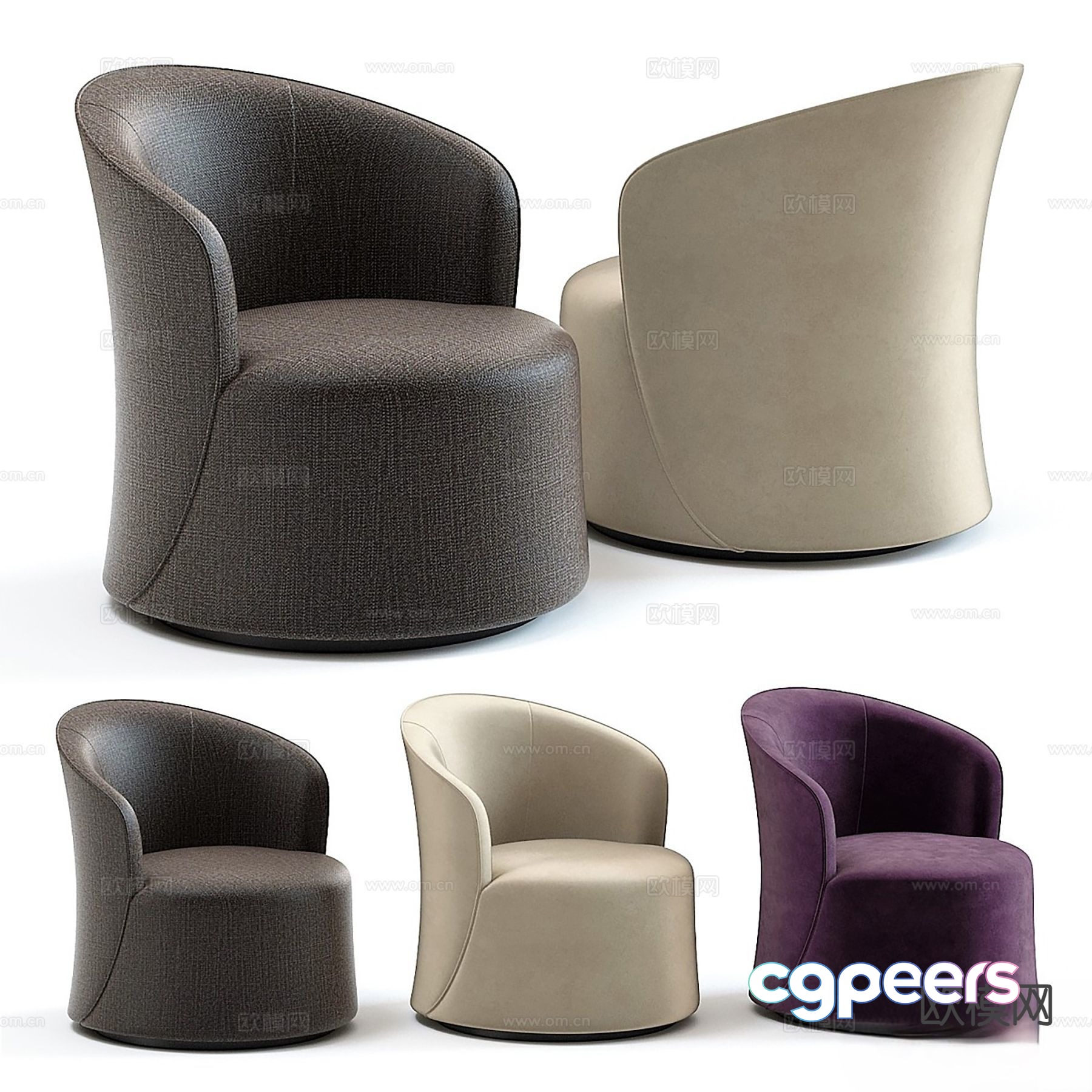 A Set Of Chairs 3D Model - 10764 - VRAY Render A Set Of Chairs 3D Model - 10764 - VRAY Render