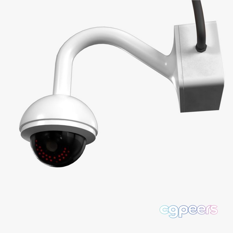 3D Game Assets - Security Camera 02 Low-poly 3D Game Assets - Security Camera 02 Low-poly