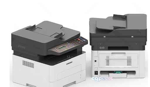 Two Office Printers 3D Model - 8769 - VRAY Render