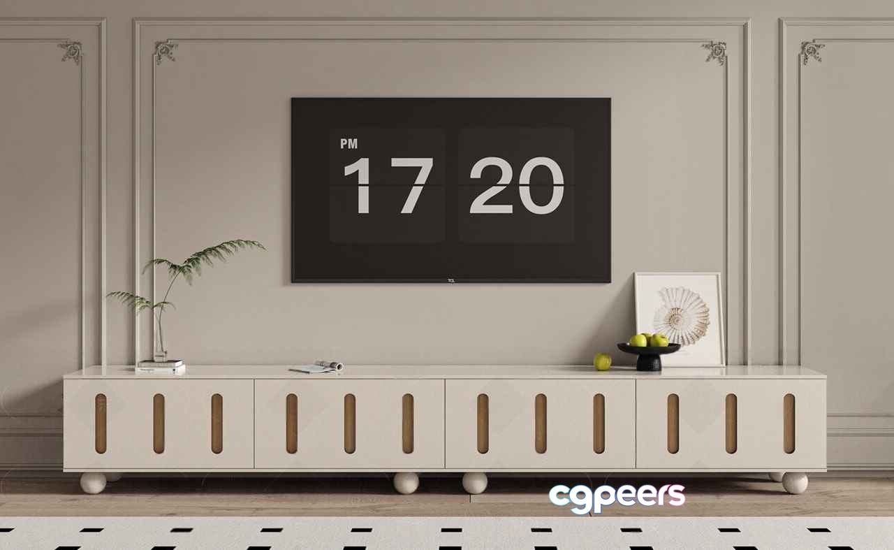 Modern Living Room 3D Model - 7240 - VRAY Render Modern Living Room 3D Model - 7240 - VRAY Render