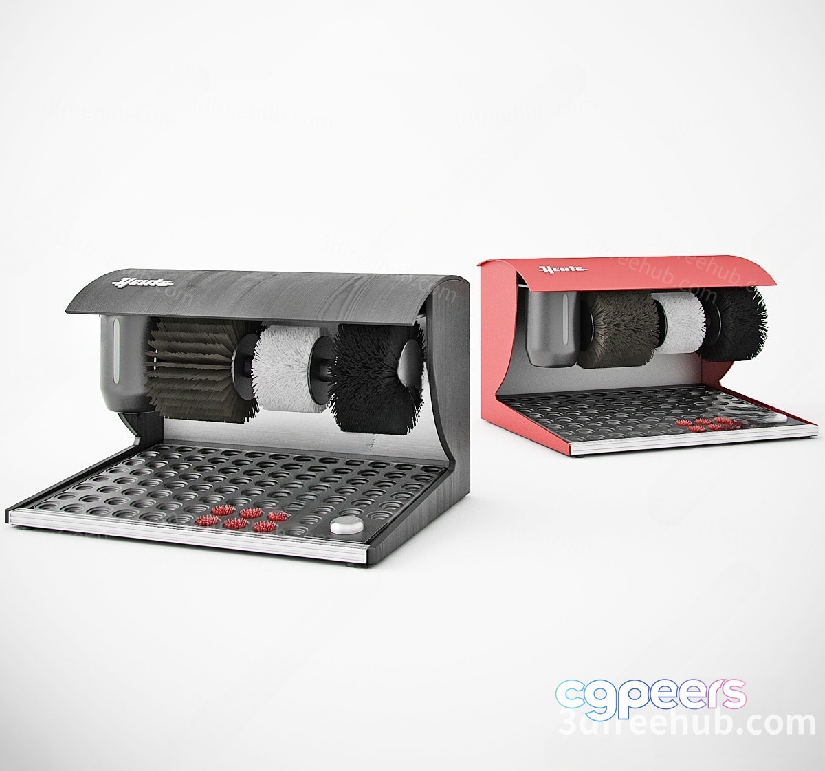 A 3D Rendering Of A Shoe Cleaner 3D Model - 22267 - VRAY Render A 3D Rendering Of A Shoe Cleaner 3D Model - 22267 - VRAY Render
