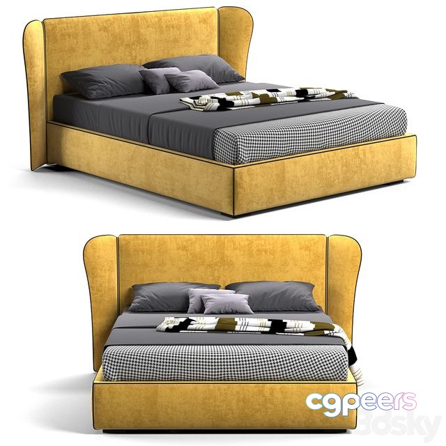 3ds Max Free - Bed felis paris 3ds Max Free - Bed felis paris