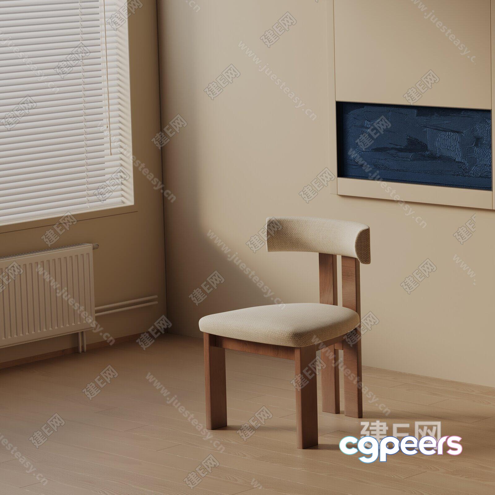 Wooden Chair In A Room 3D Model - 18233 - VRAY Render Wooden Chair In A Room 3D Model - 18233 - VRAY Render