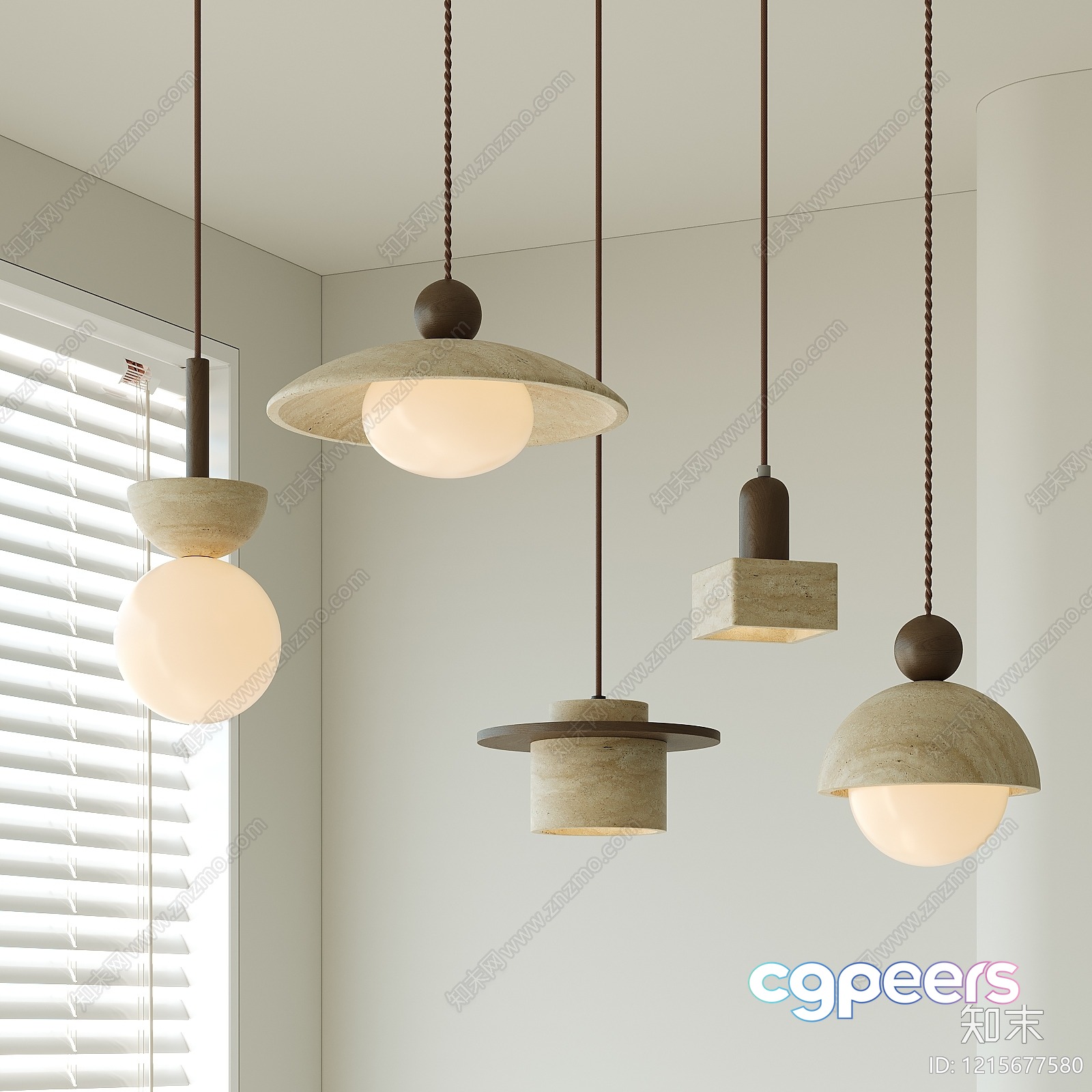 Modern Hanging Lights 3D Model - 13886 - VRAY Render Modern Hanging Lights 3D Model - 13886 - VRAY Render