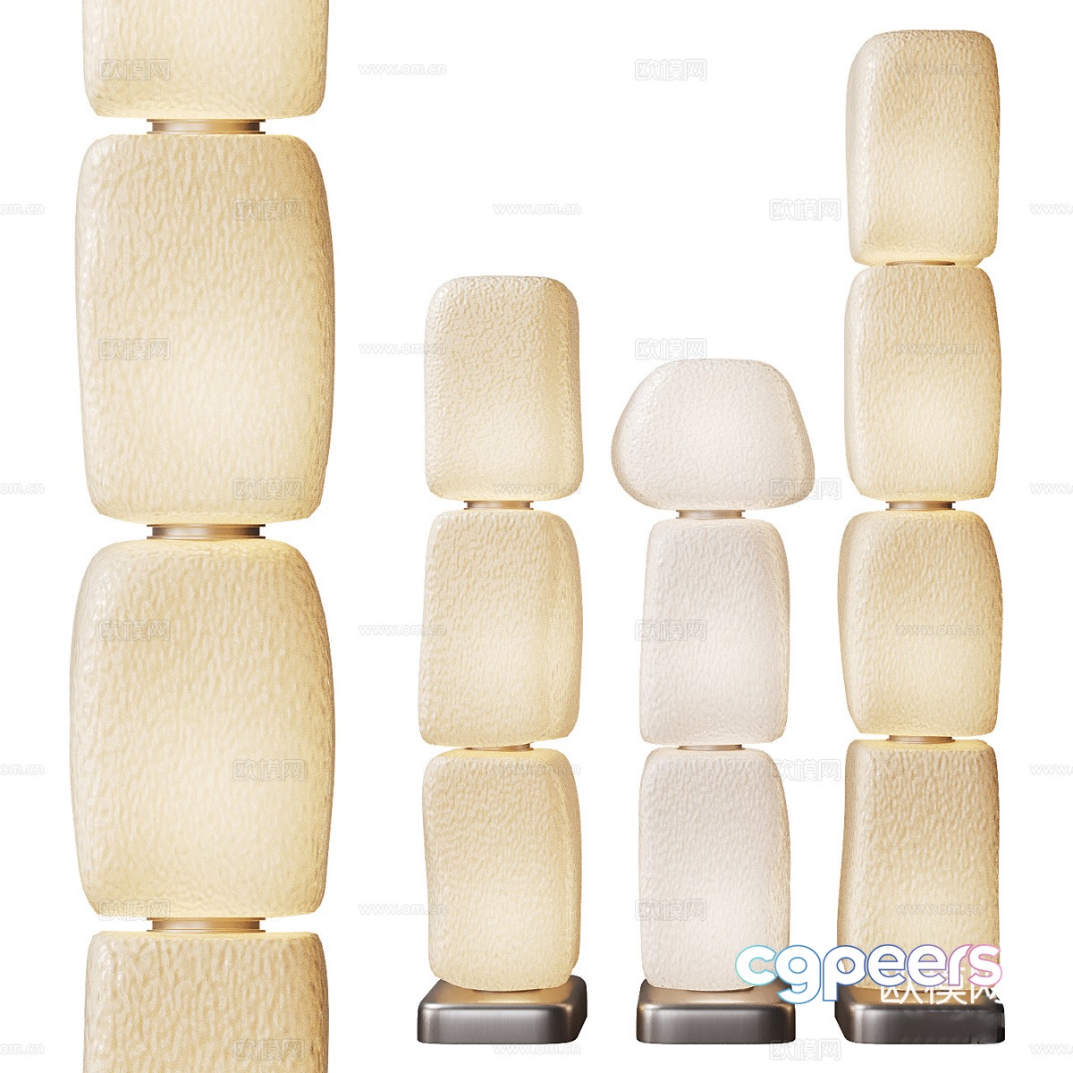 Modern Table Lamp 3D Model - 11025 - CORONA Render