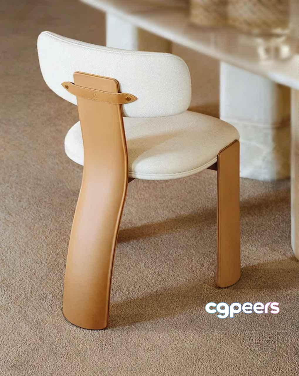 Modern Wooden Chair 3D Model - 4245 - VRAY Render Modern Wooden Chair 3D Model - 4245 - VRAY Render
