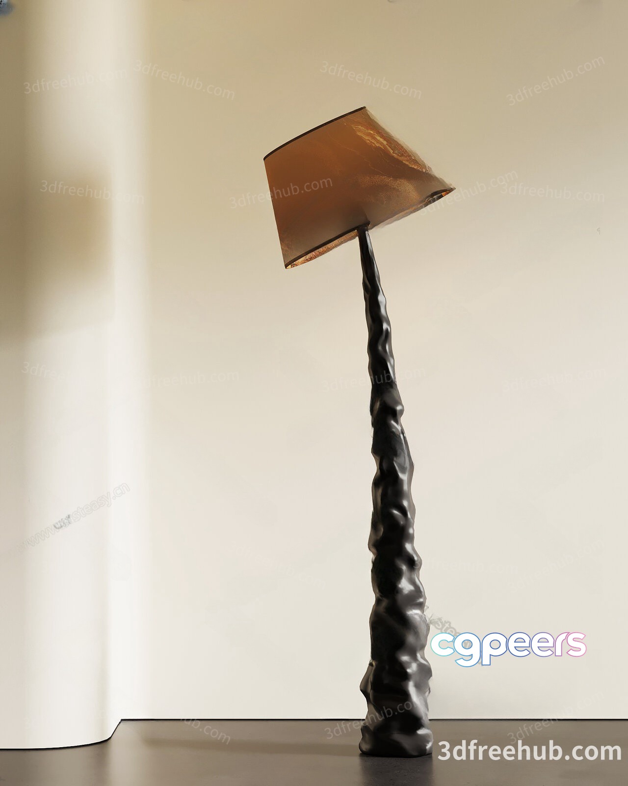 Modern Floor Lamp 3D Model - 12404 - VRAY Render