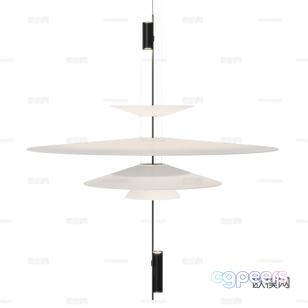 Modern Light Fixture 3D Model - 15358 - VRAY Render