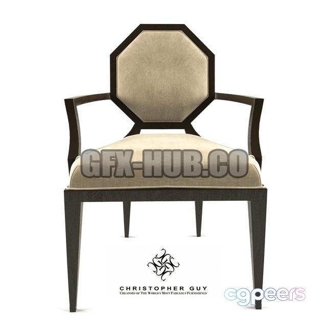 3ds Max Free - Chair Christopher Guy 30-00042 3ds Max Free - Chair Christopher Guy 30-00042