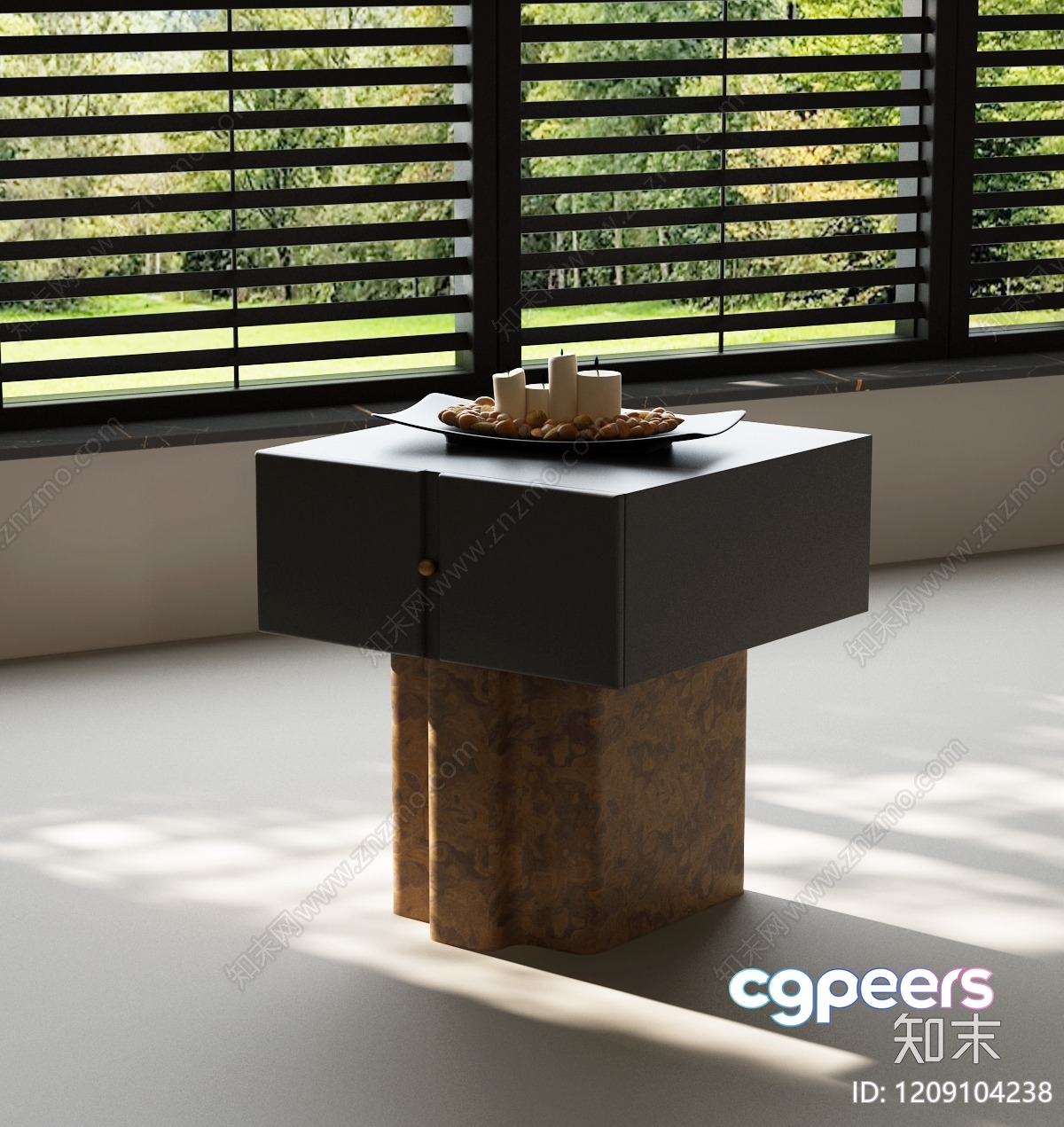 Modern Tabletop Decor 3D Model - 16630 - VRAY Render Modern Tabletop Decor 3D Model - 16630 - VRAY Render